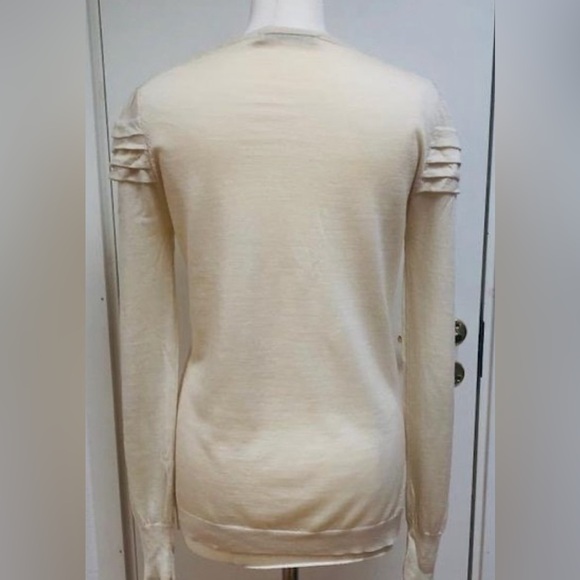 23- Reiss Vintage Merino Wool Cardigan - Picture 3 of 5